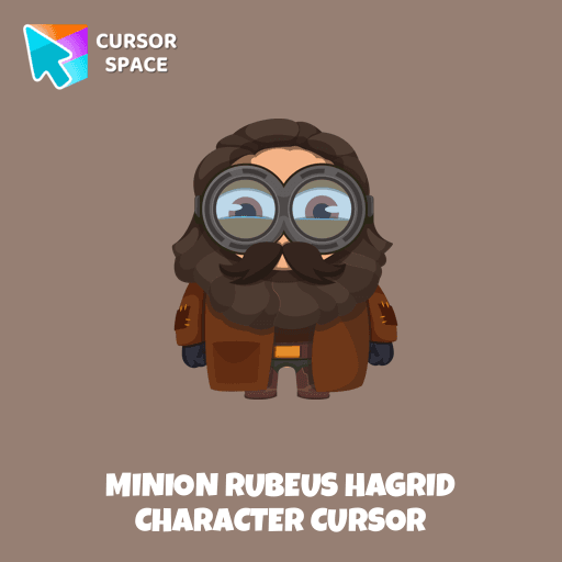 Minion Rubeus Hagrid Character cursor arrow cursor